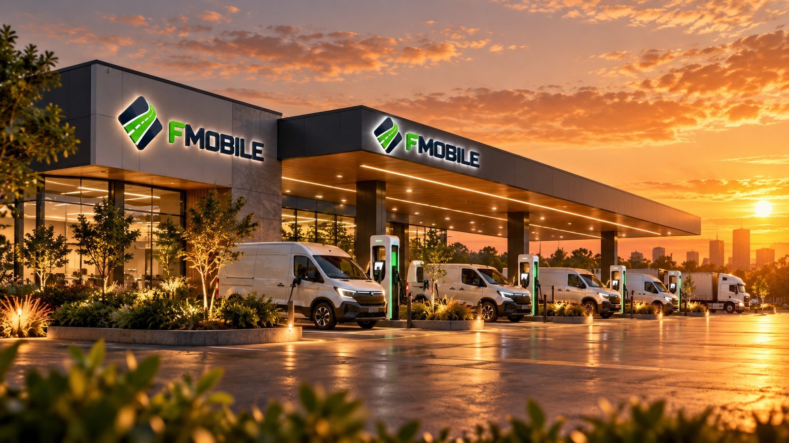 Illustrative FMobile fleet charging operations