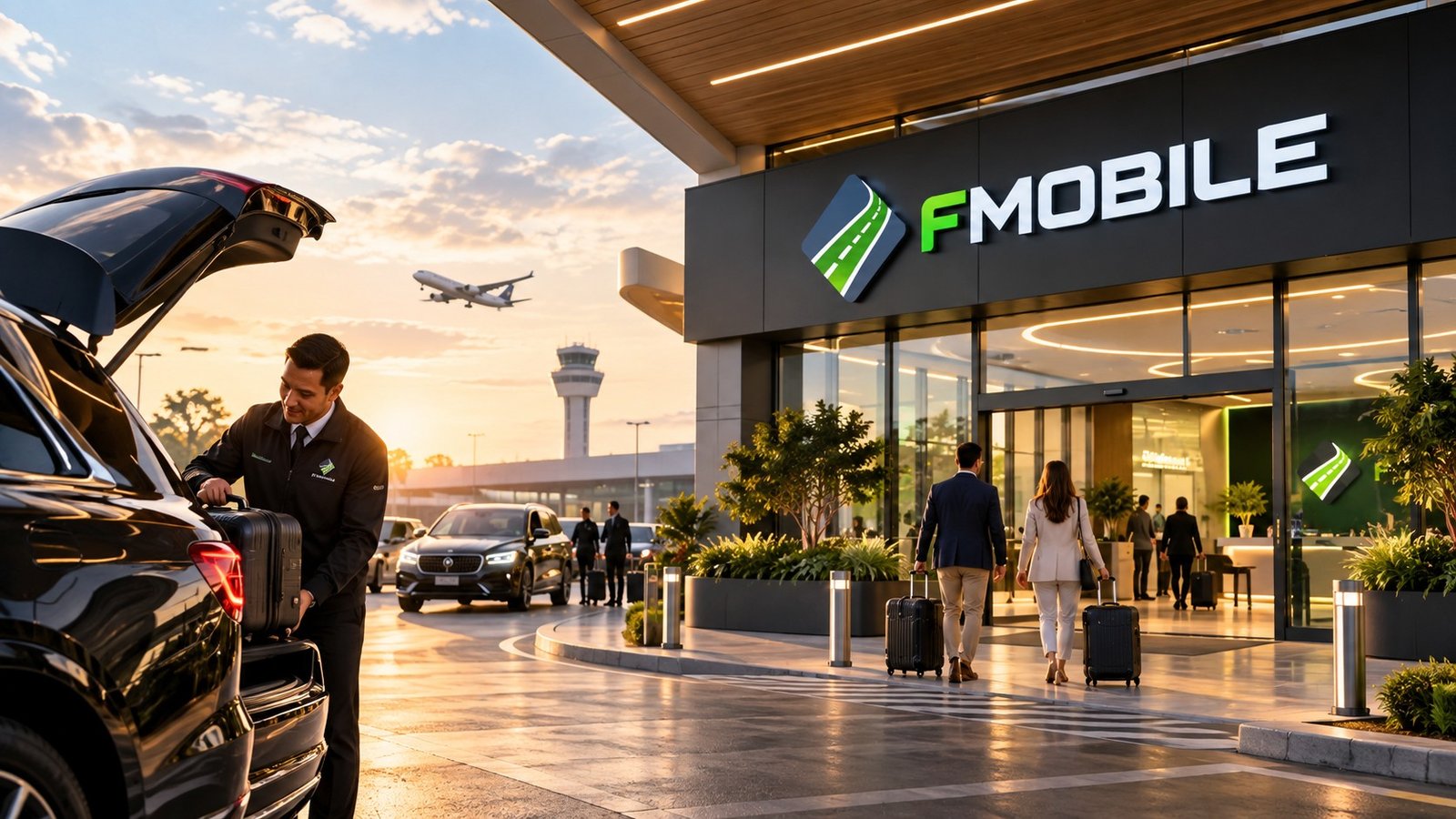 Illustrative LAX-area fleet hub concept