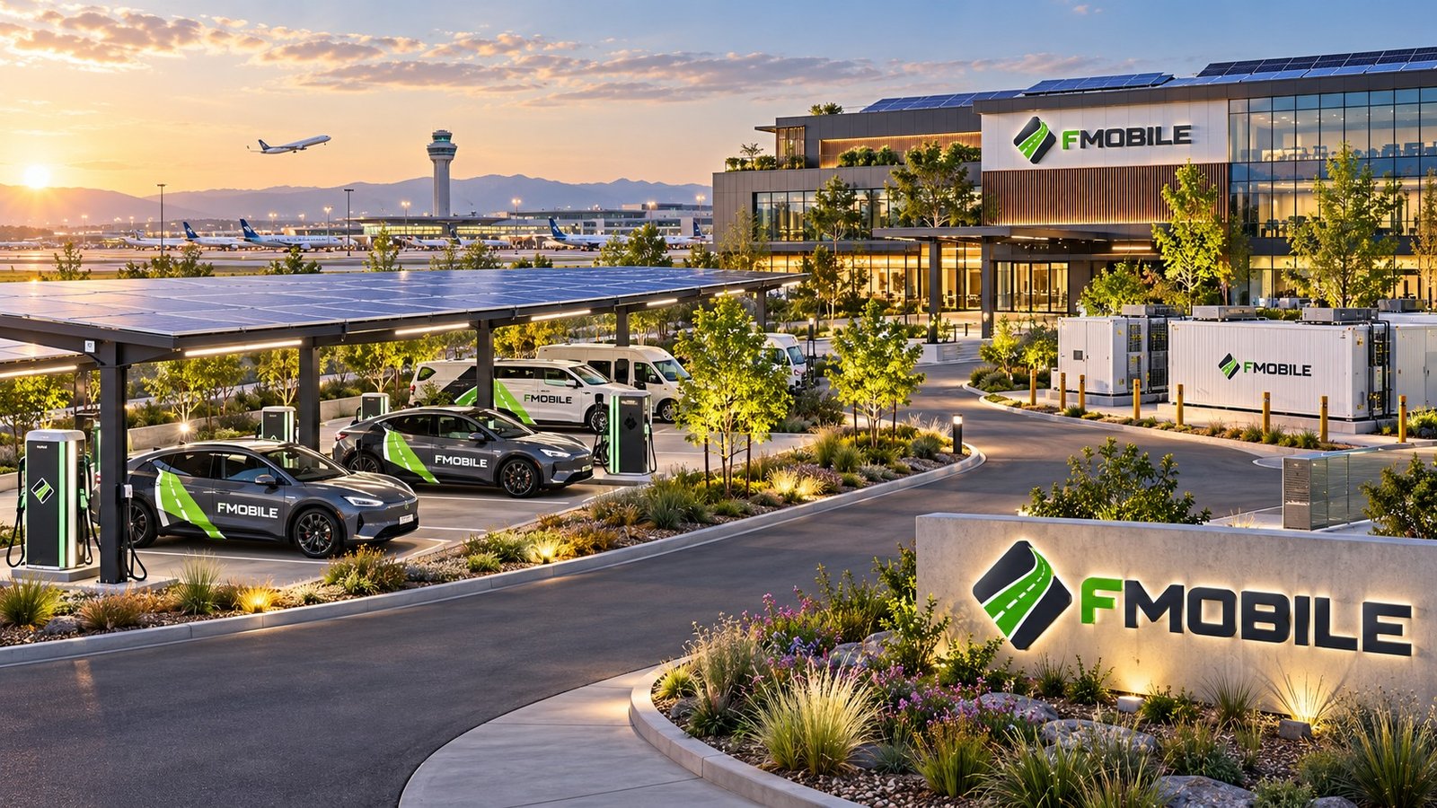 Illustrative autonomous-ready depot infrastructure
